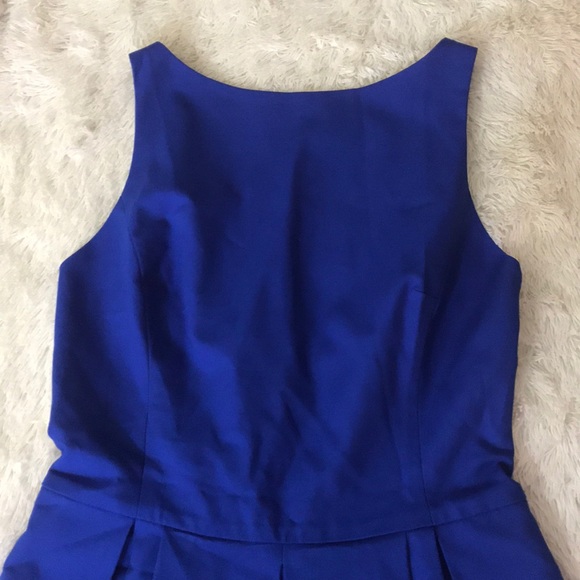 Ralph Lauren Blue Pleated mini Dress size 4 - Picture 2 of 8